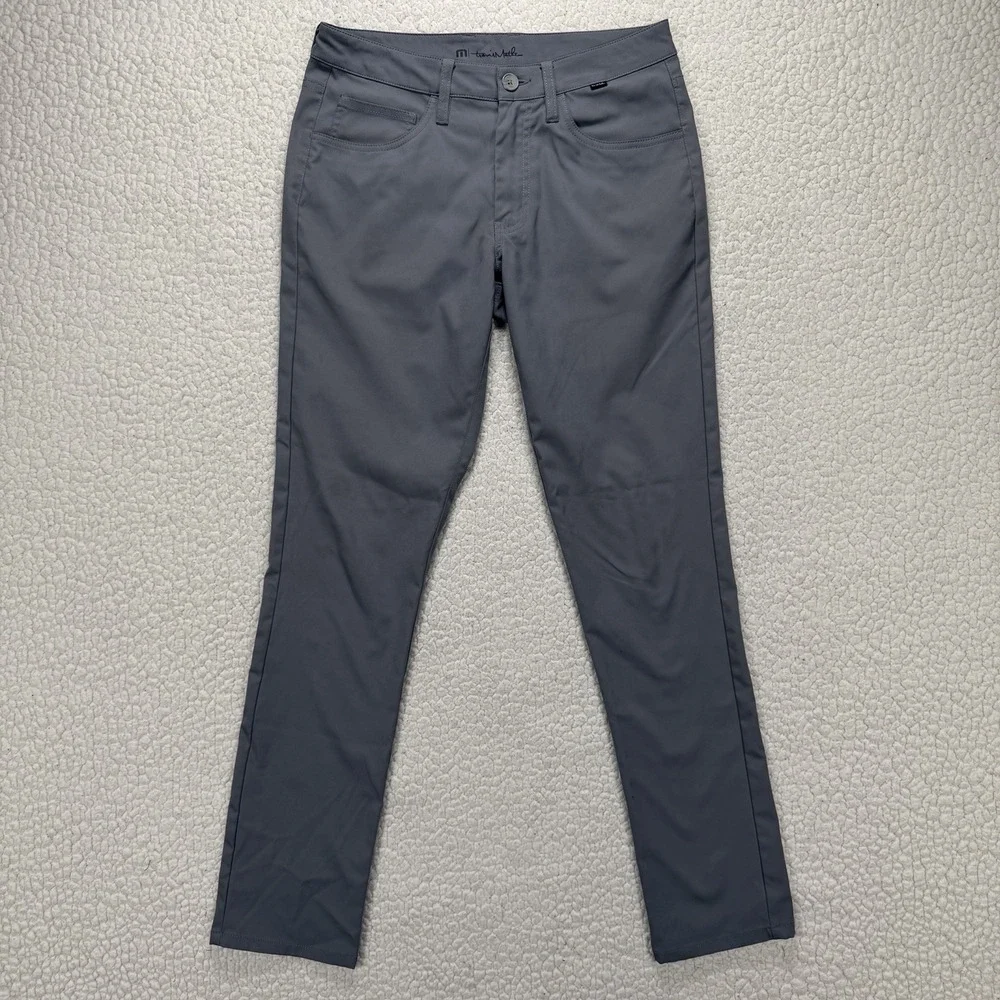 Travis Mathew Golf Pants Men's 30x31‎ Gray Performance Stretch Casual Athliesure